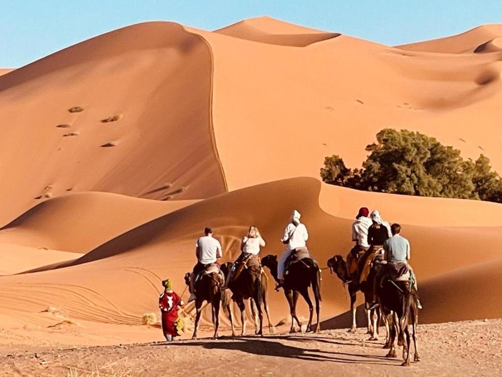 Camel Luxury Camp Bed & Breakfast Merzouga Exterior foto